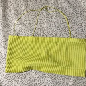 Urban outfitters strappy tube top crop top